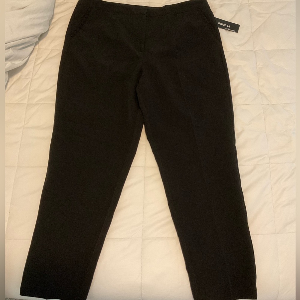 Black Ankle Length Pants